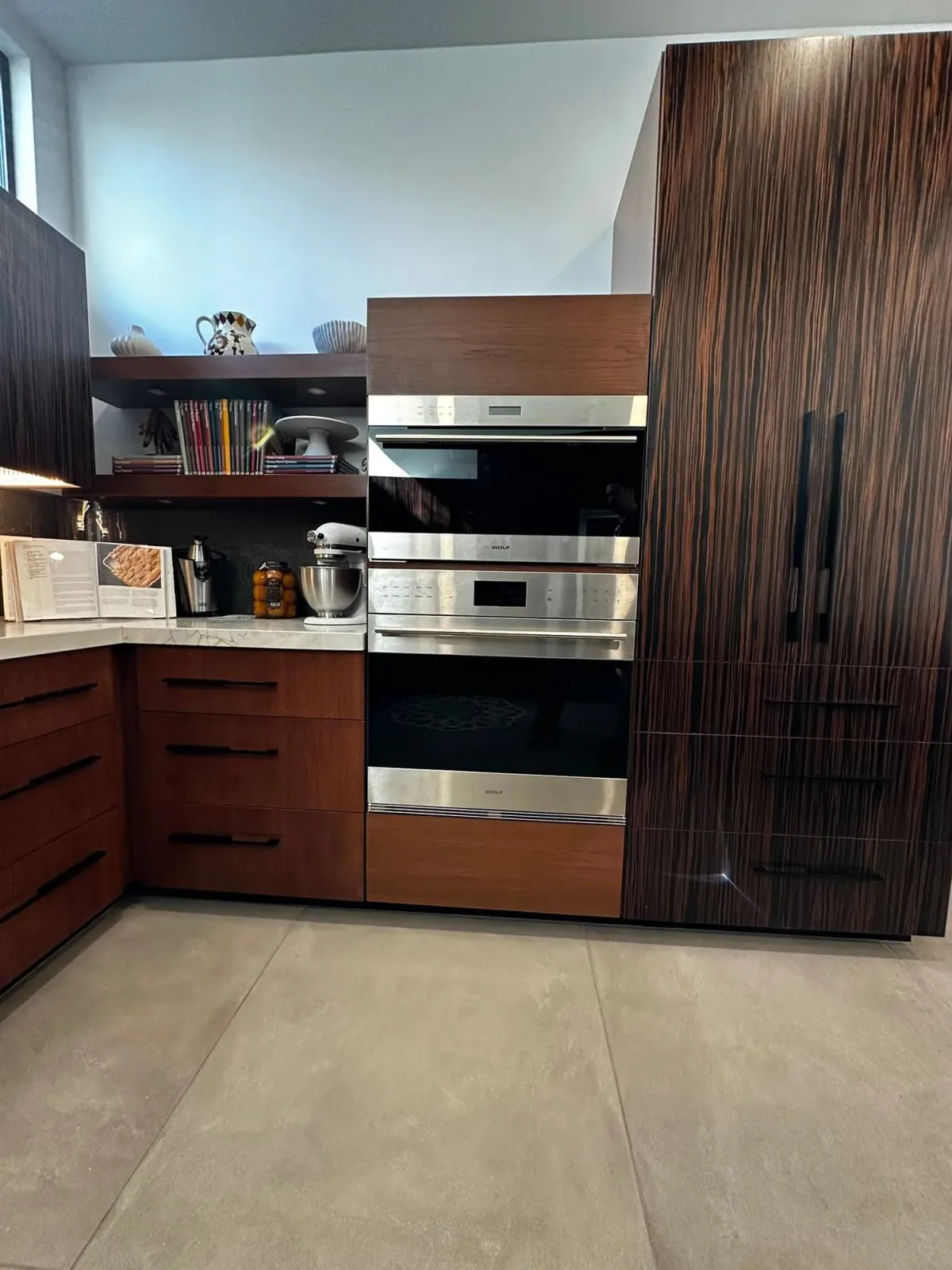 Custom built in cabinetry and storage by Ramos Cabinetry and Construction in Phoenix, AZ