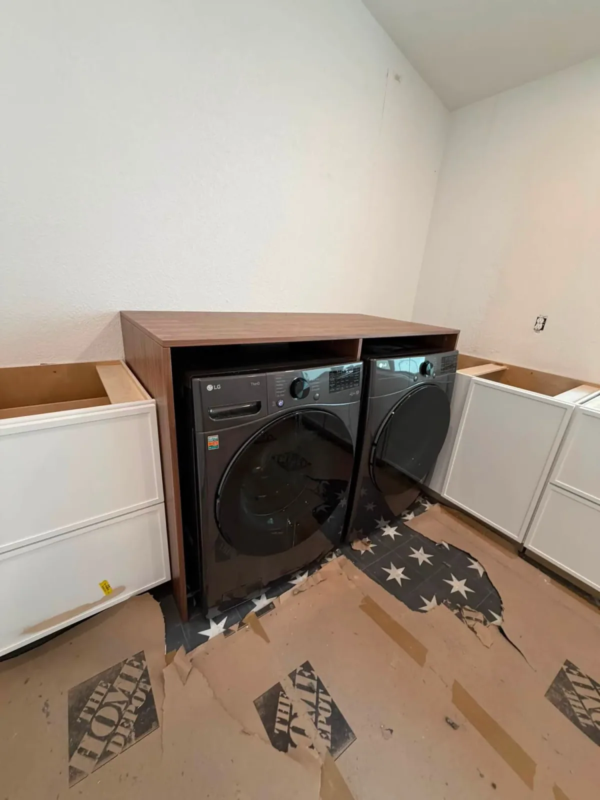 Cabinet installation and remodel prep by Ramos Cabinetry and Construction in Gilbert, AZ