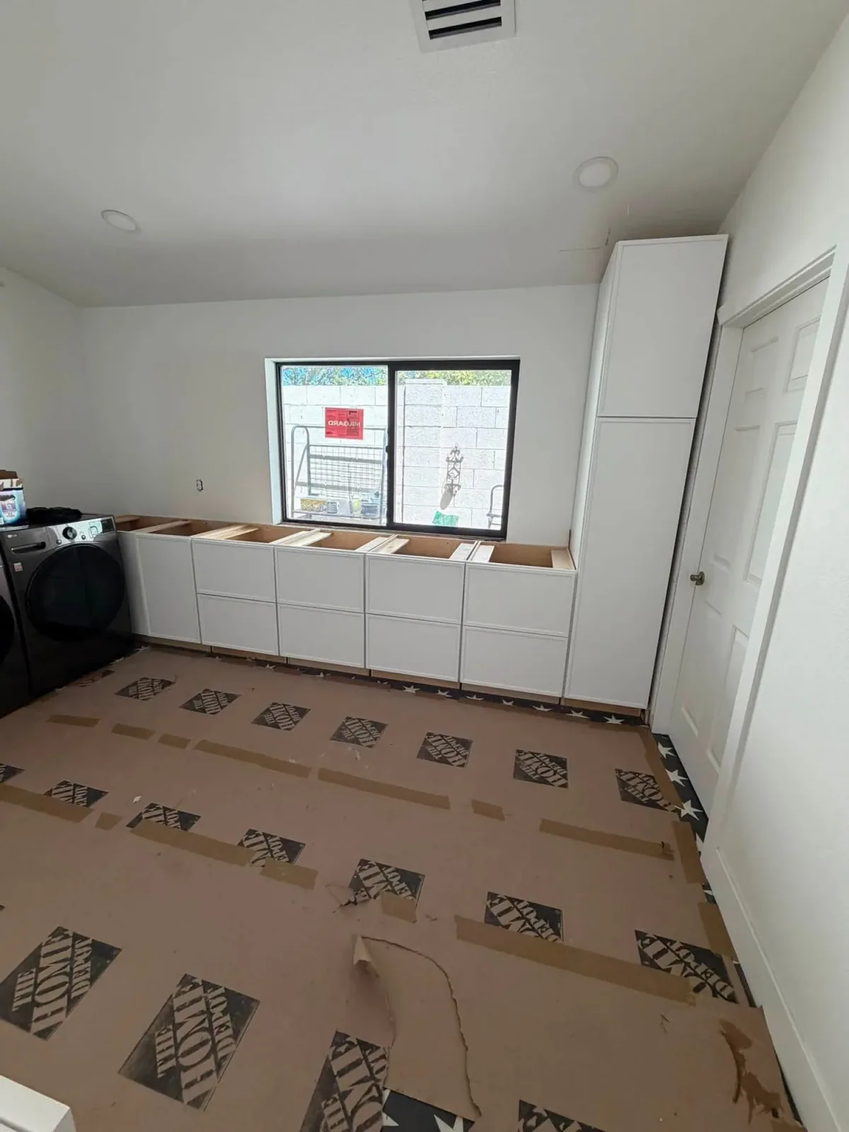 Cabinet installation and remodel prep by Ramos Cabinetry and Construction in Tempe, AZ