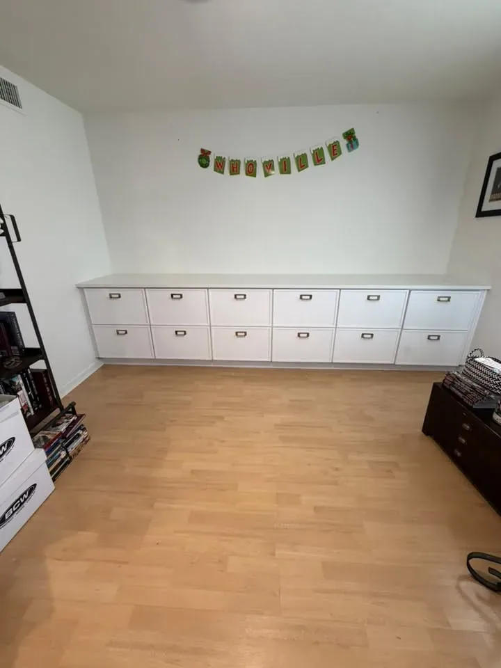 Closet built in storage and cabinet drawers by Ramos Cabinetry and Construction in Scottsdale, AZ