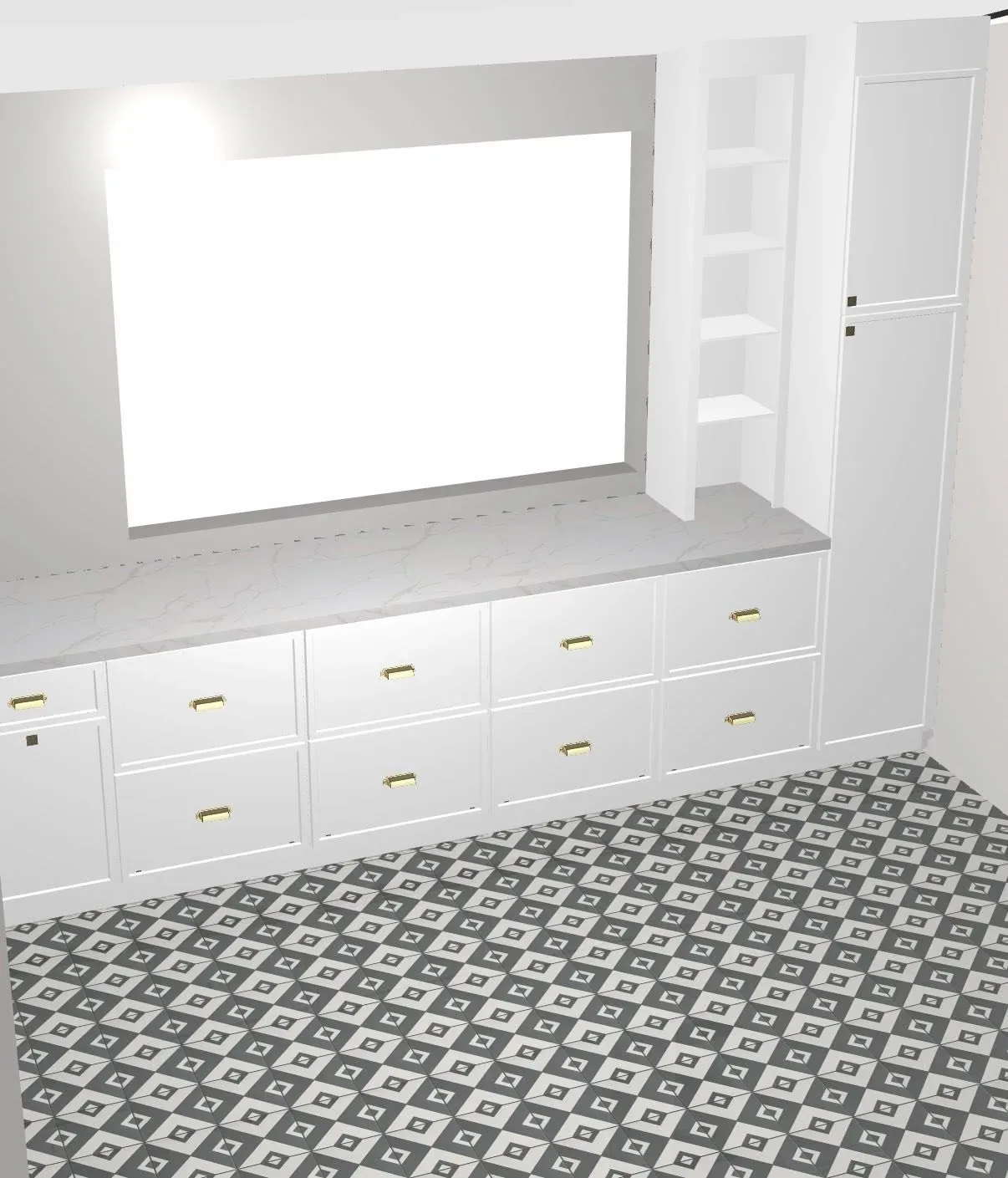 Custom storage cabinetry and built in cabinets by Ramos Cabinetry and Construction in Chandler, AZ