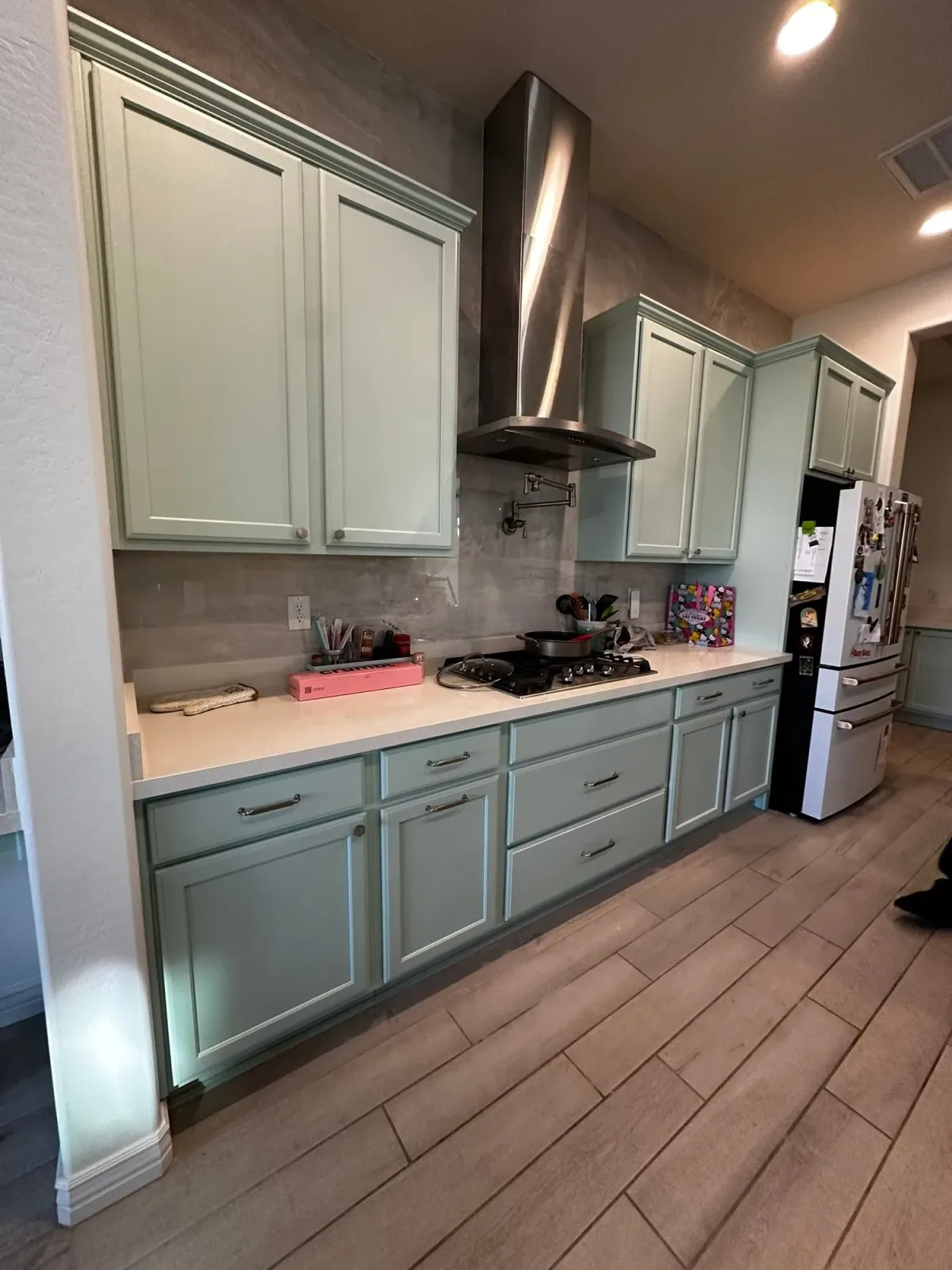 Custom kitchen remodel with cabinet installation by Ramos Cabinetry and Construction in Chandler, AZ