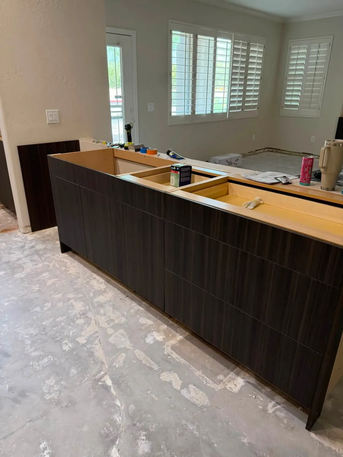 Kitchen remodel design and cabinet build by Ramos Cabinetry and Construction in Chandler, AZ