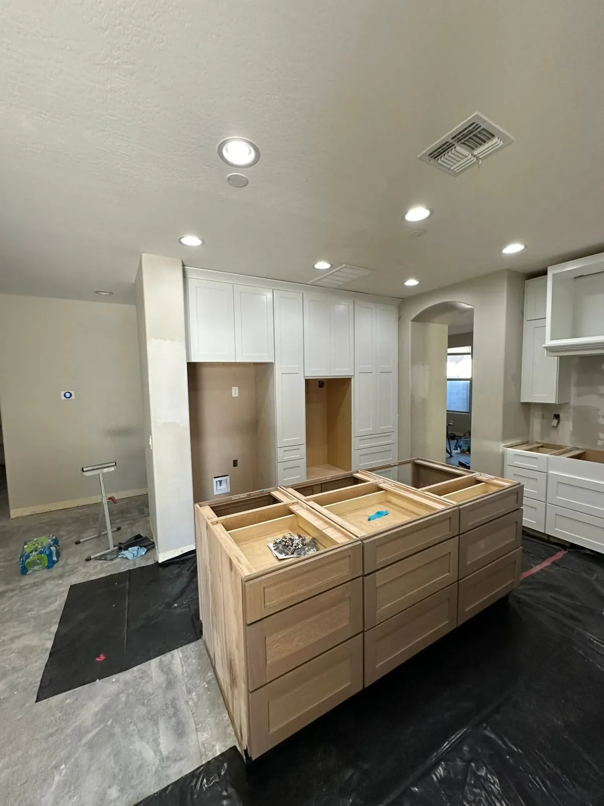 Custom kitchen cabinet build and remodel by Ramos Cabinetry and Construction in Gilbert, AZ