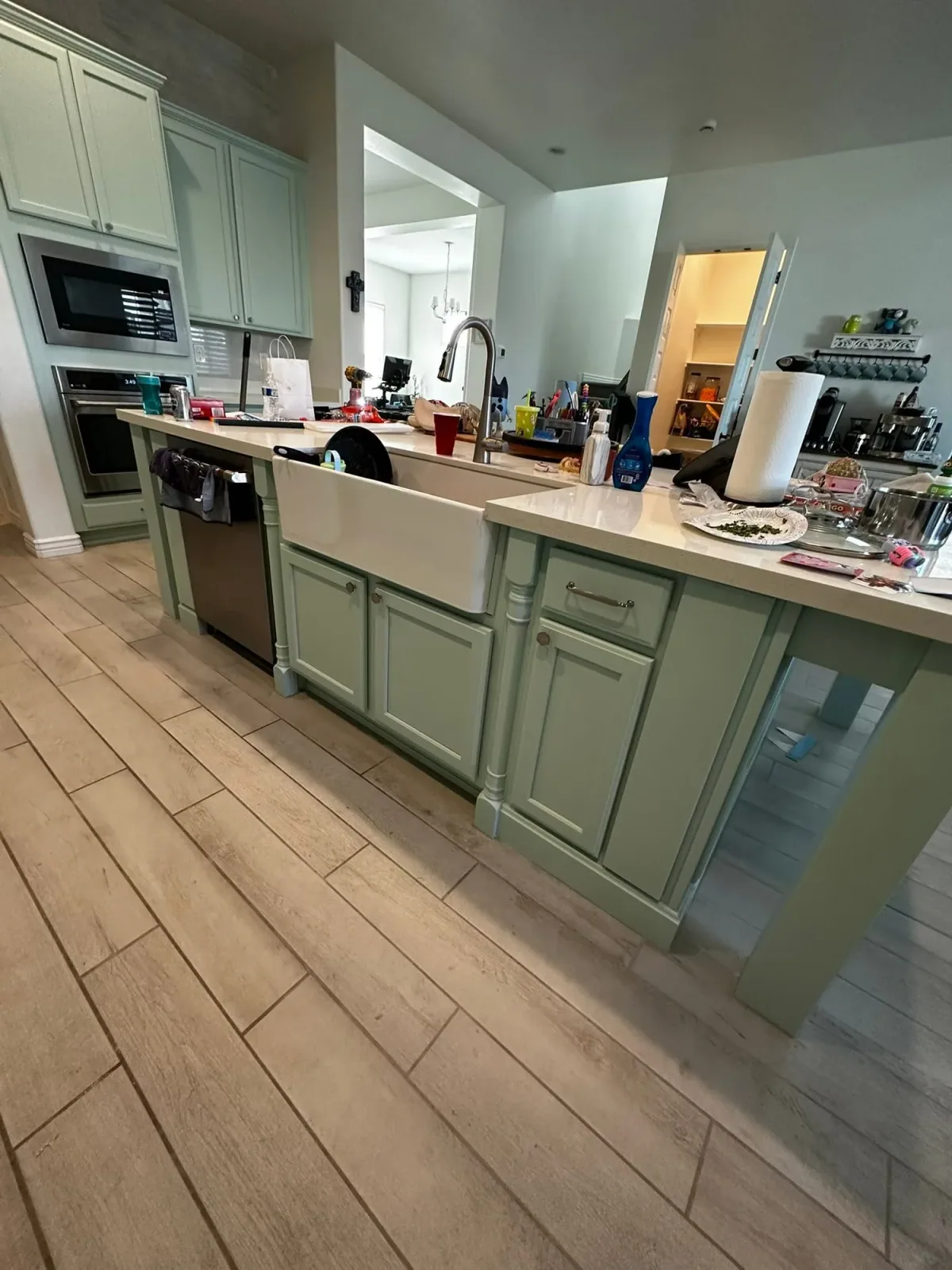 Custom kitchen remodel with cabinet installation by Ramos Cabinetry and Construction in Tempe, AZ