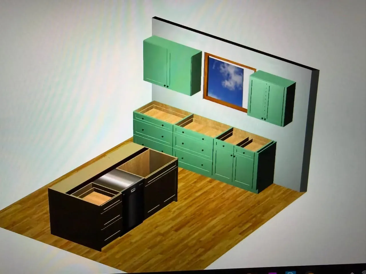 Kitchen remodel design and cabinet build by Ramos Cabinetry and Construction in Tempe, AZ