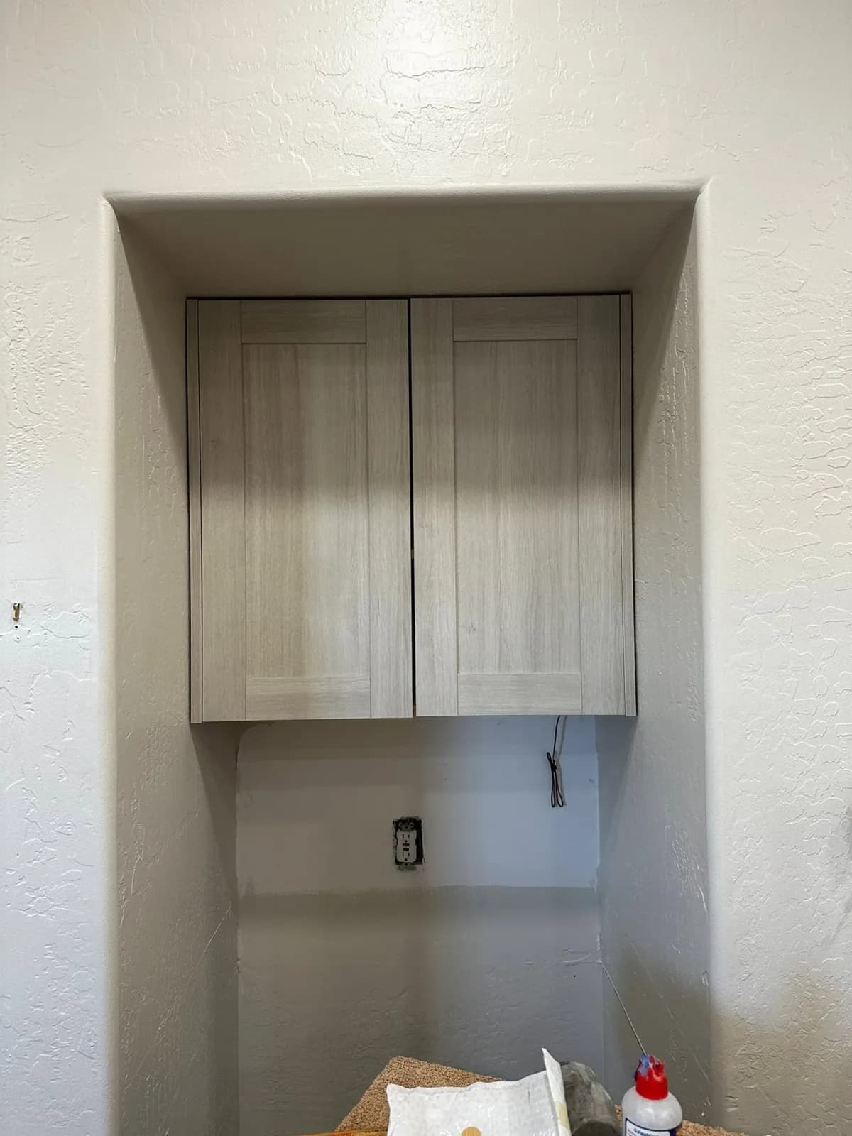 Custom cabinet shop detail and finish material by Ramos Cabinetry and Construction in Gilbert, AZ