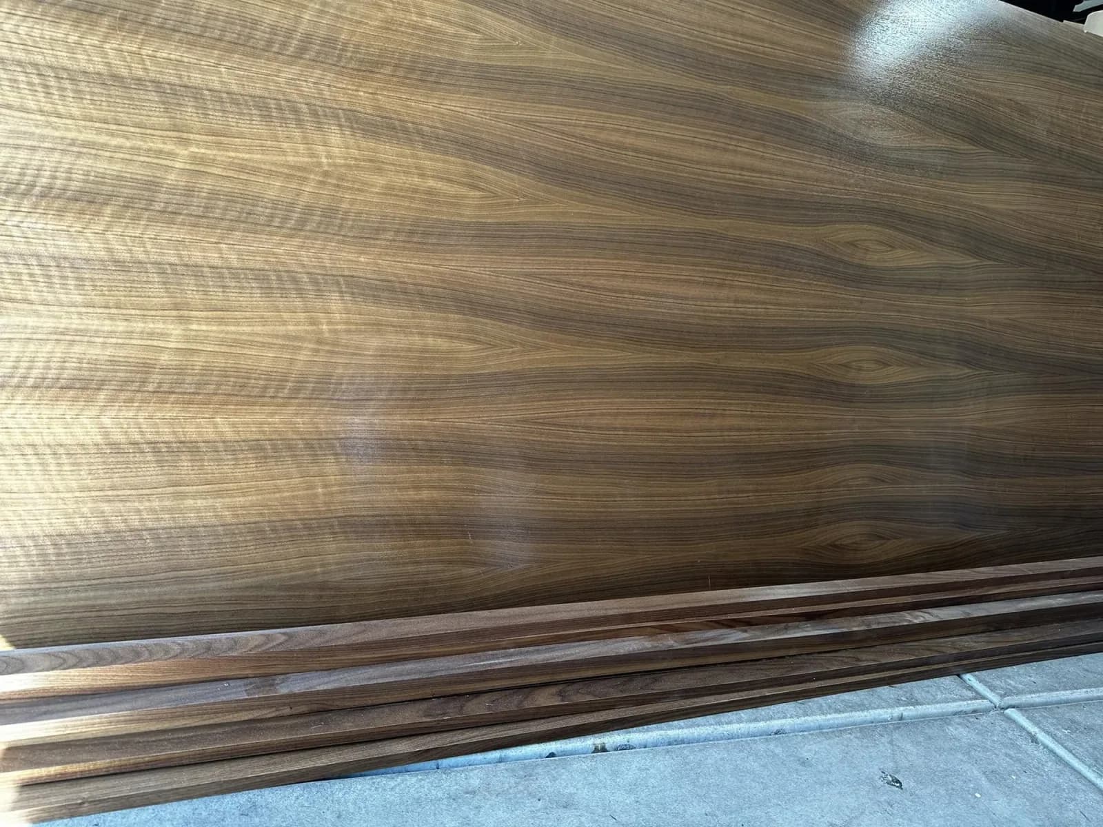 Custom wood countertop detail by Ramos Cabinetry and Construction in Gilbert, AZ